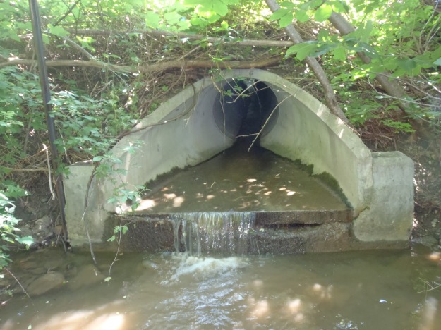 This culvert is a complete barrier to fish passage. Credit: USFWS