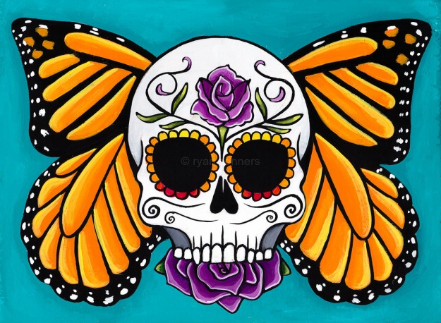 Day of the Dead artwork by Ryan Connors.