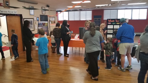 Participants learn about the fascinating world of bats during the first day of Bat Week in Elkins, W.Va. Credit: Emily Peters