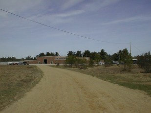 The view in 2003 down the road on the state military reservation that now leads to the captive-rearing facility. (N.H. Army National Guard)